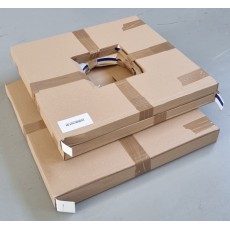 Traka za pokrivanje samoljepiva bijela tvrdi PVC - 50m